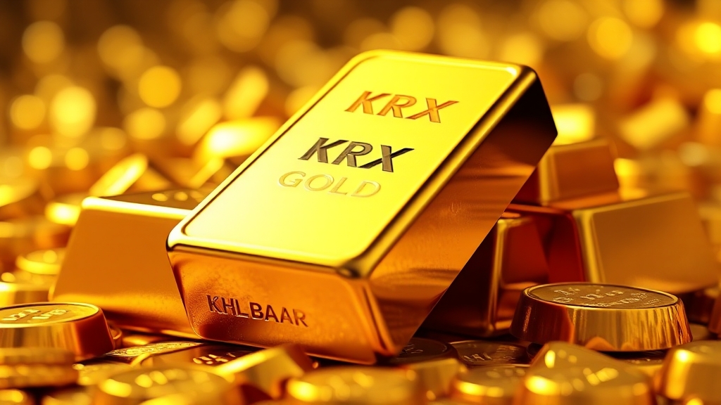 KRX 금 투자, 실물 인출 방법 (realistic 스타일)