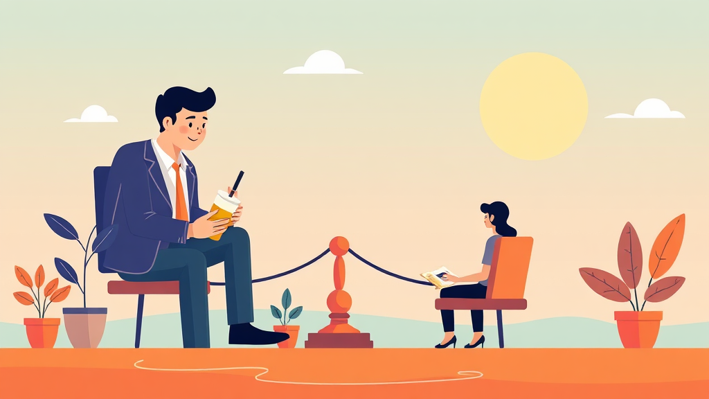 나에게 유리할까? (illustration 스타일)