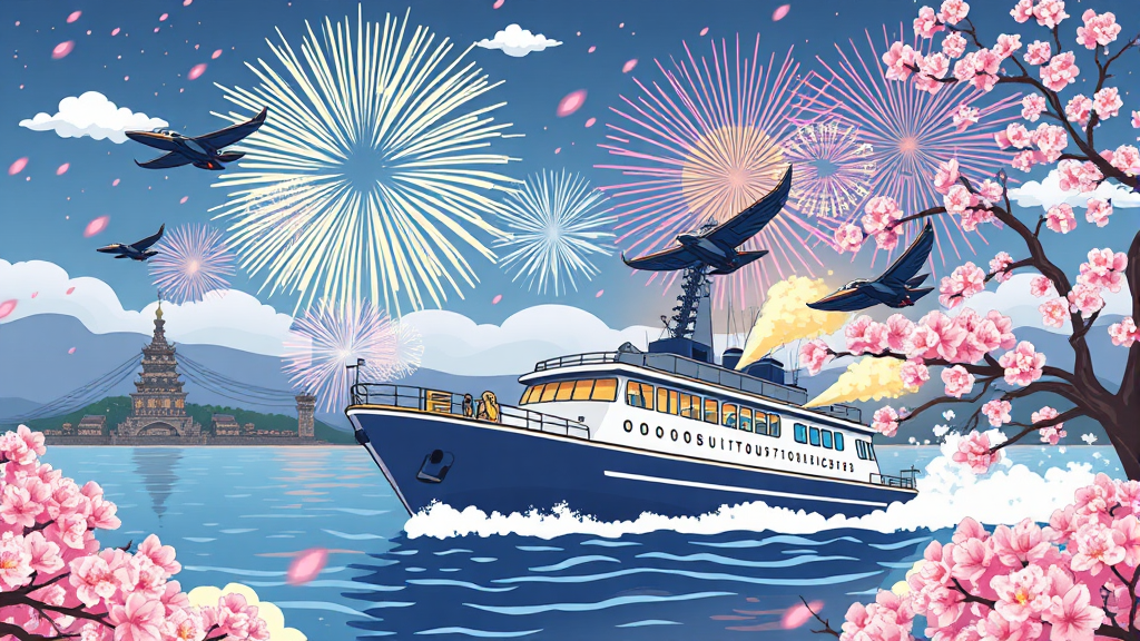 연계 관광 및 체험 정보 (cartoon 스타일)