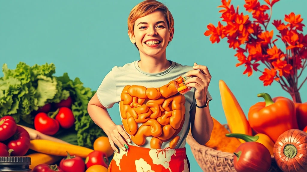 유산균, 꾸준히 먹으면 어떤 효과가 있을까요? (popart 스타일)