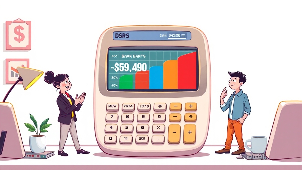 DSR 계산기, 활용 시 주의사항은? (cartoon 스타일)