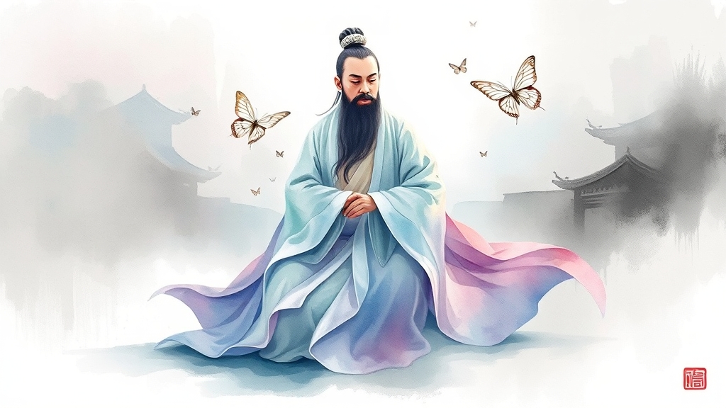 자유로운 사고, 정신적 자립 (watercolor 스타일)