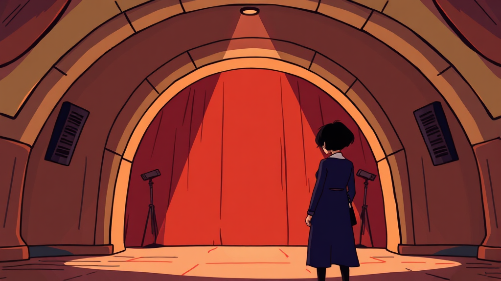 연예계 사건사고 잇따라 (cartoon 스타일)