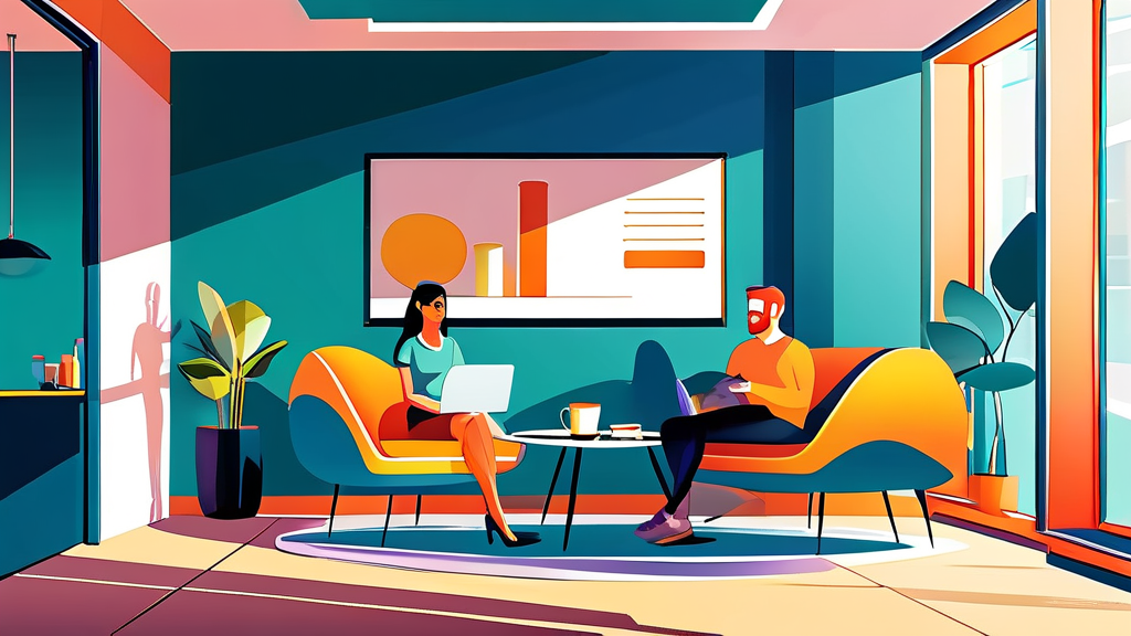 신청부터 이용까지: 통합돌봄 서비스 신청 방법 및 절차 (cartoon 스타일)