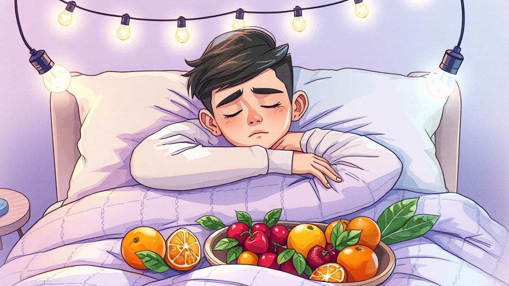 눈 밑 떨림, 일상 속 관리법 (illustration 스타일)