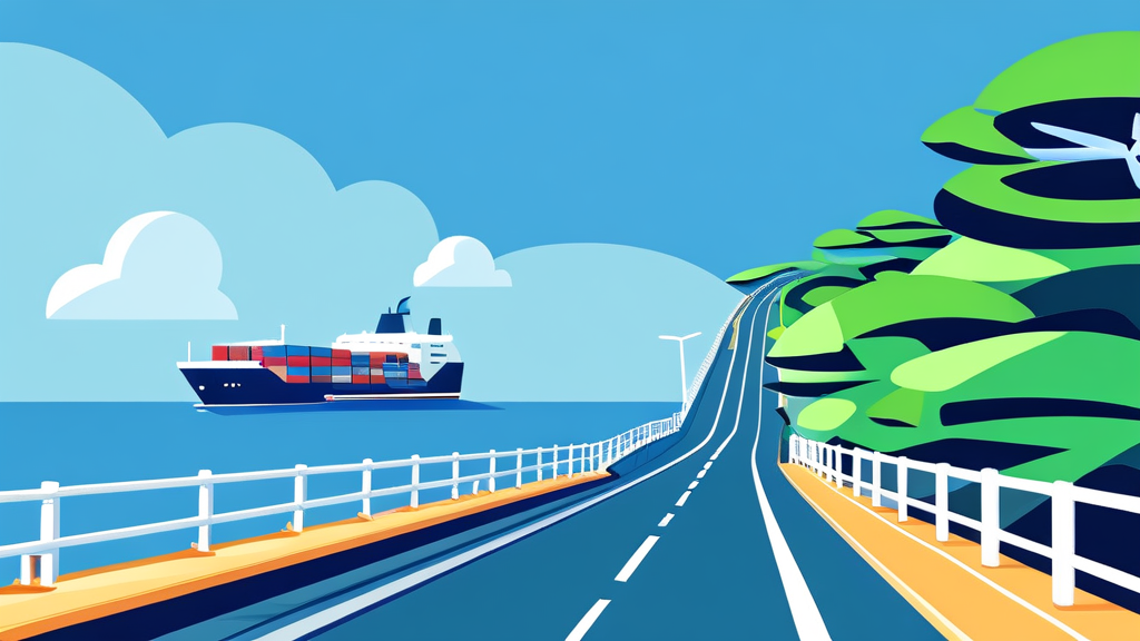 제주 배편 이용 시 꼭 알아야 할 꿀팁과 주의사항 (illustration 스타일)