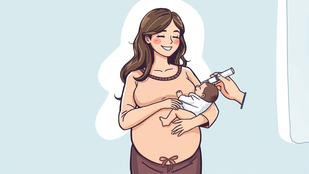 임산부 독감 접종 정보 (illustration 스타일)