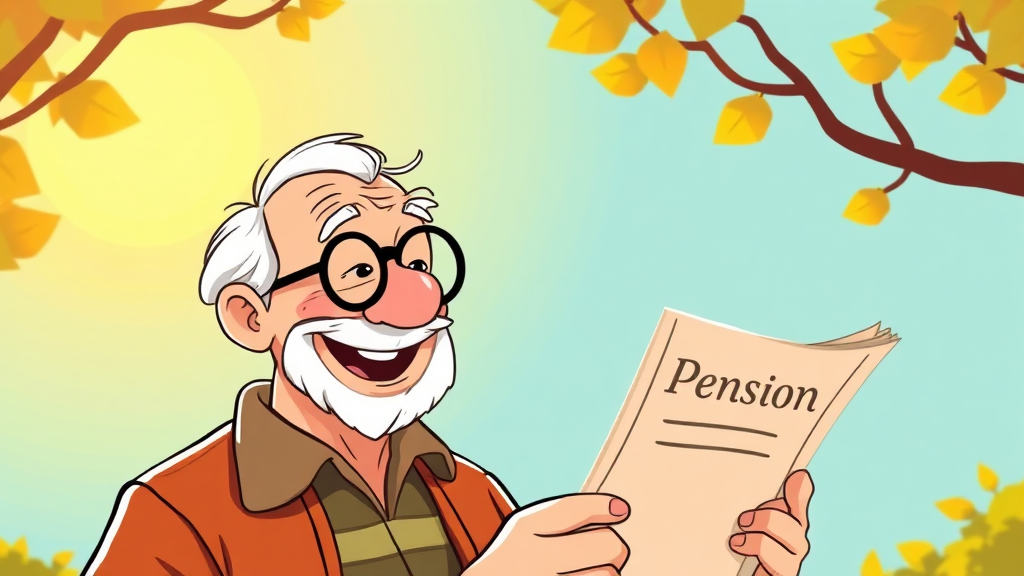 노령연금, 자주 묻는 질문들 (cartoon 스타일)