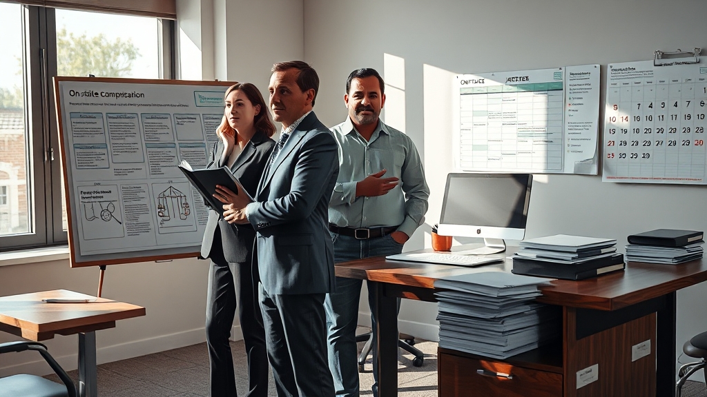 변상금 부과 절차 (realistic 스타일)