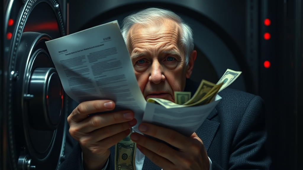 정보 유출 논란, 회수 배경 (realistic 스타일)