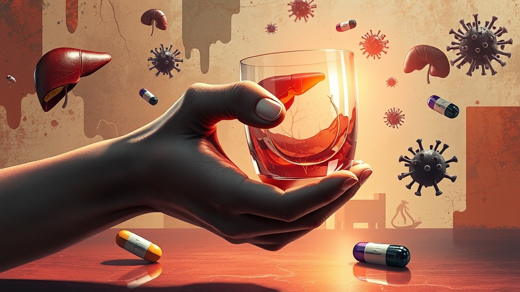 감마지피티 수치 상승 원인 (illustration 스타일)