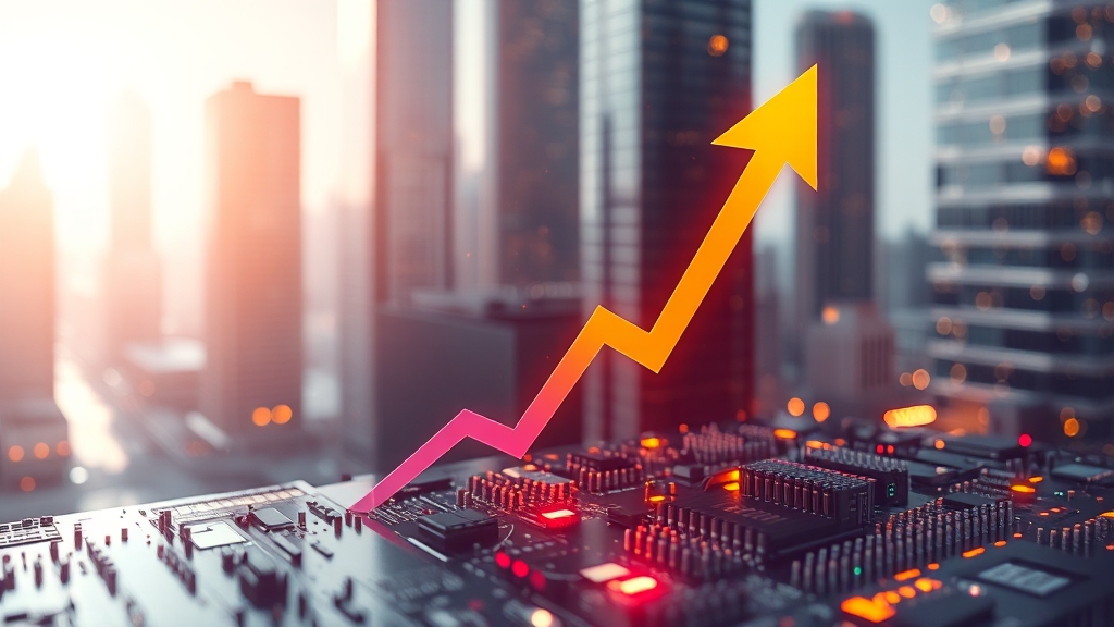 주가 상승 모멘텀 및 기대 효과 (realistic 스타일)