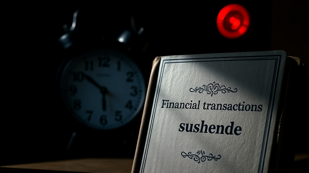 지급정지 원인과 영향 (realistic 스타일)