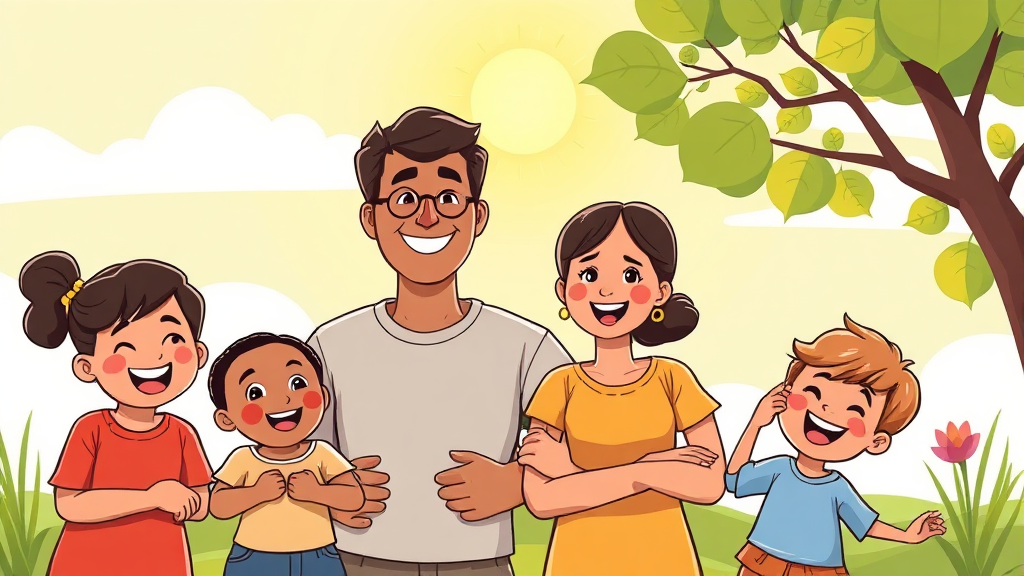 근로장려금과 함께 받을 수 있는 자녀장려금 (cartoon 스타일)