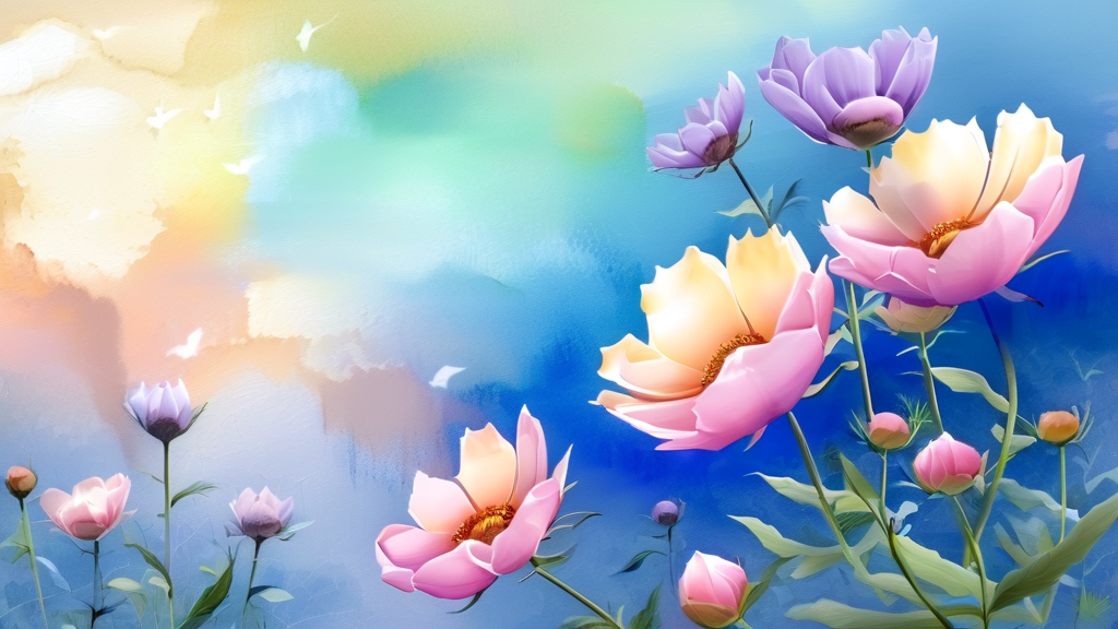 삼쩜삼: 마법처럼 숨은 세금 환급 찾기 (watercolor 스타일)