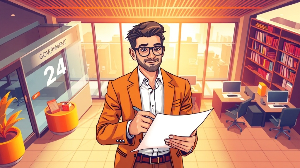 신청 절차 및 유의사항 (illustration 스타일)