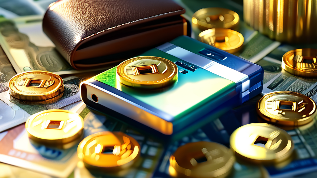 일본 여행 필수 준비물: 환전과 결제 수단 (realistic 스타일)