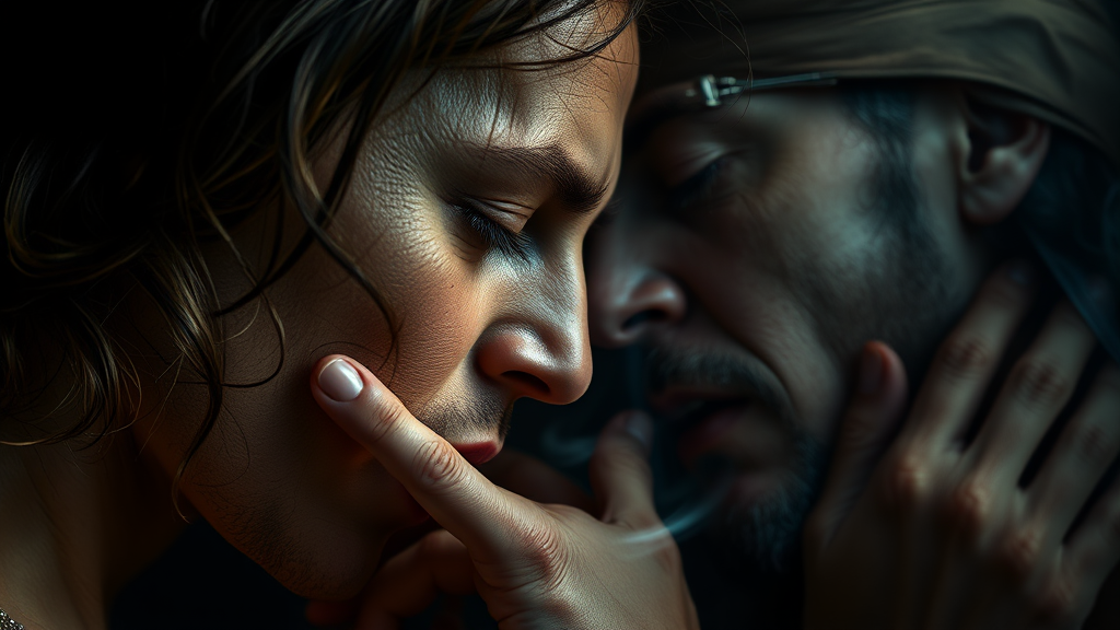 결말 해석: 사라킴의 선택과 드라마의 메시지 (realistic 스타일)