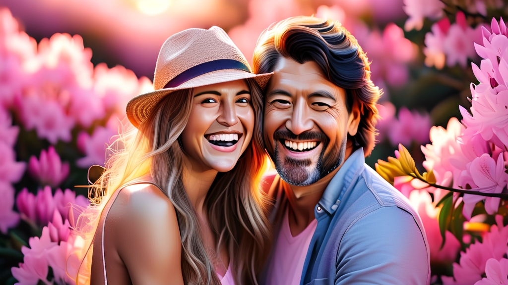 원미산 진달래축제, 놓치면 후회할 특별한 경험 (realistic 스타일)