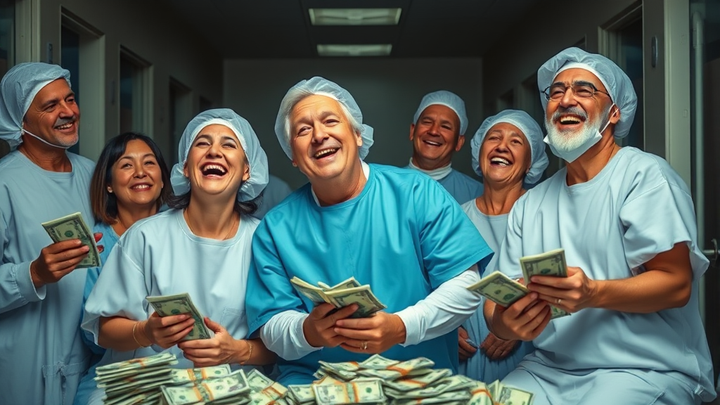 실손보험 사기 유형 및 사례 (realistic 스타일)