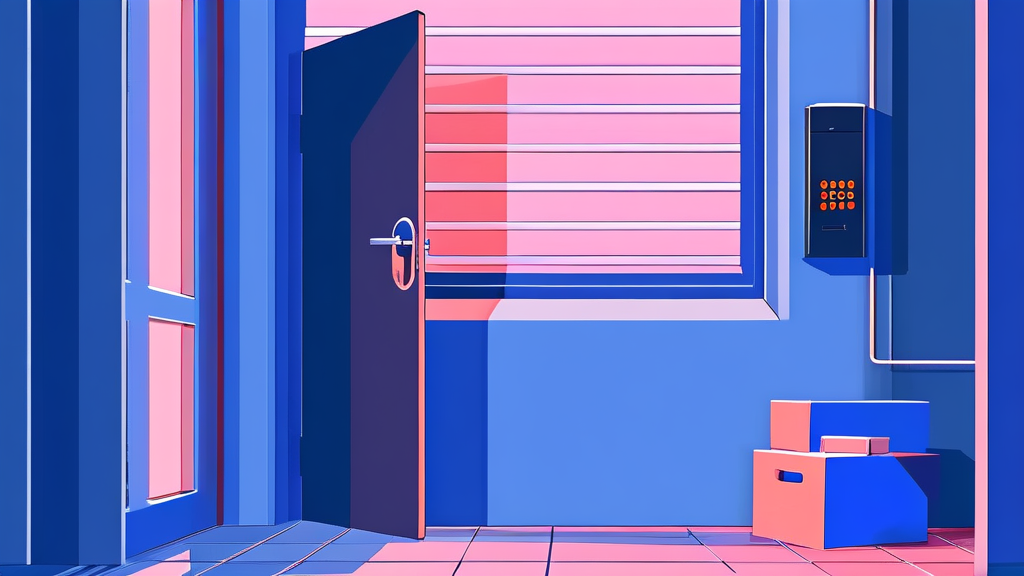 비밀번호 변경 후, 안전 점검은 필수! (illustration 스타일)