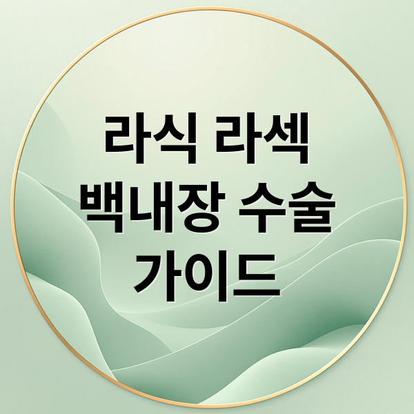 라식 라섹
백내장 수술
가이드 (라식 라섹 백내장 빛번짐 증후군)