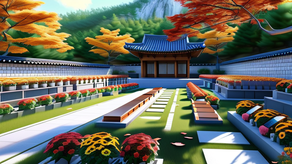 태안군 장례 시설 이용 절차 및 팁 (realistic 스타일)