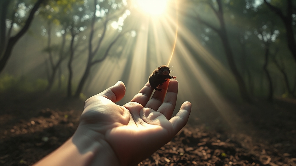 잡거나 죽이는 꿈의 의미 (realistic 스타일)