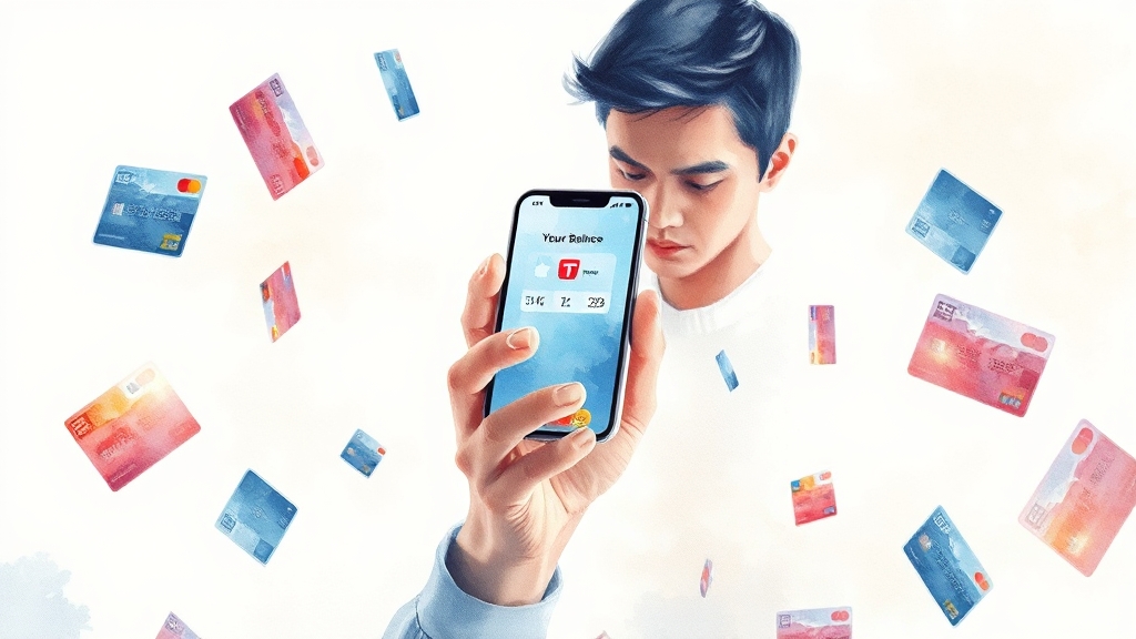 티머니 잔액, 쉽게 확인하는 법 (watercolor 스타일)
