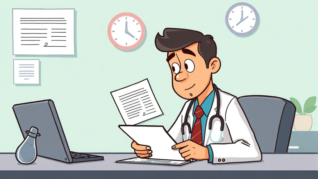 진단서 vs 소견서: 보험금 청구 시 어떤 서류가 중요할까? (cartoon 스타일)