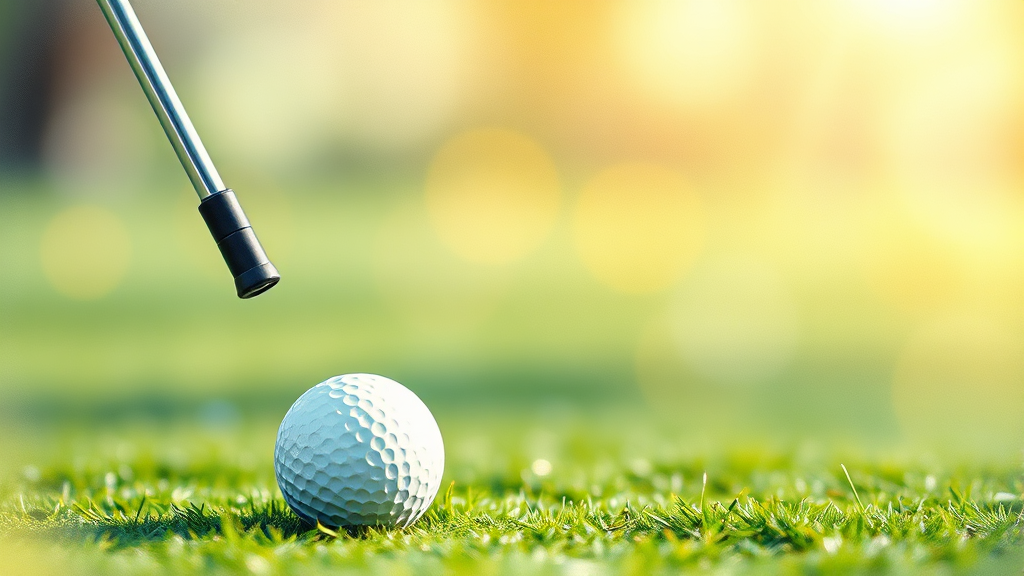 초보자를 위한 파크골프채 선택 가이드 (watercolor 스타일)