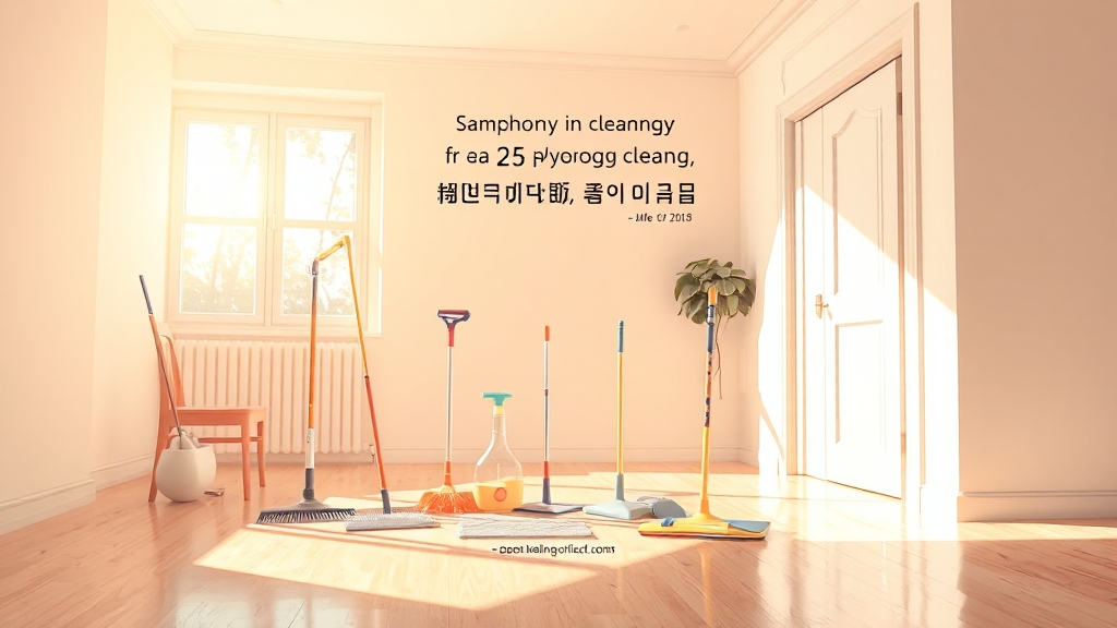 입주청소 비용, 얼마가 적당할까? (illustration 스타일)