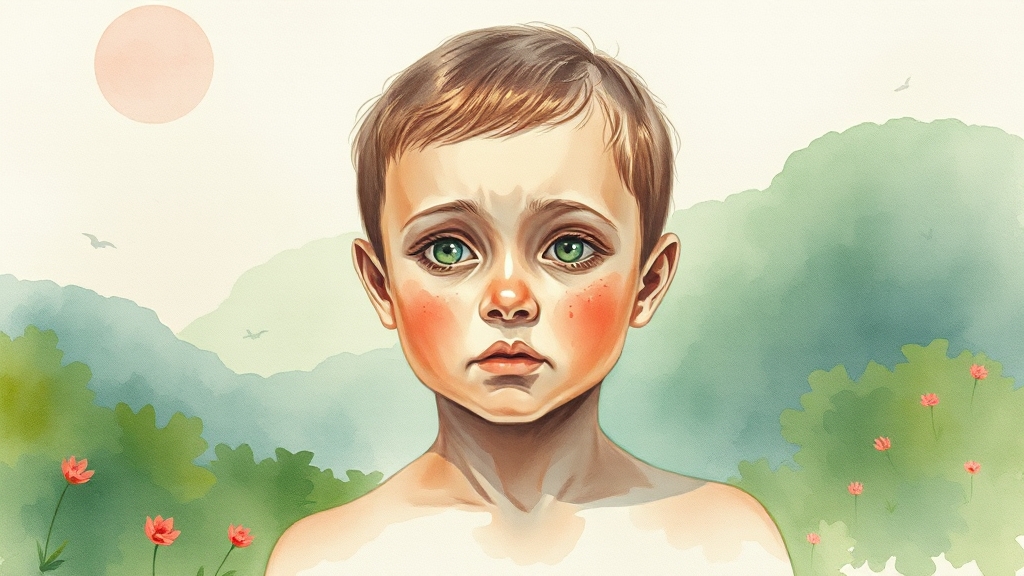 혈관종 증상, 알아두세요! (watercolor 스타일)