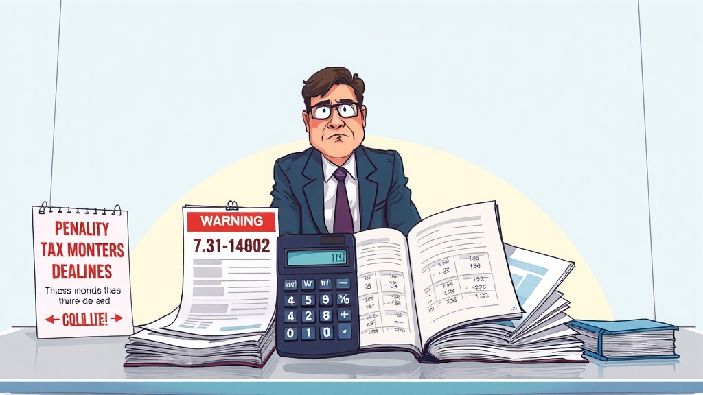 법인세 신고, 기간 및 절차 (cartoon 스타일)