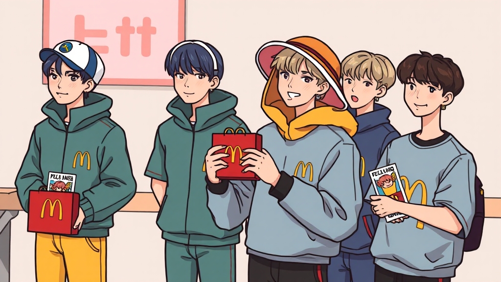 해피밀 앵콜 에디션 정보 (cartoon 스타일)