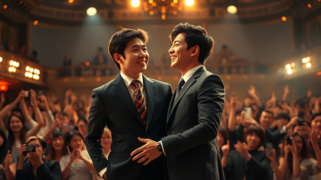 팬심 자극하는 조합 (realistic 스타일)