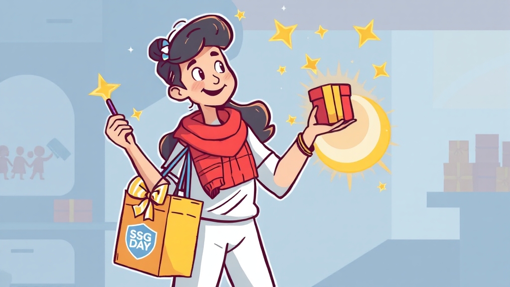 쓱데이, 쇼핑 그 이상 (cartoon 스타일)