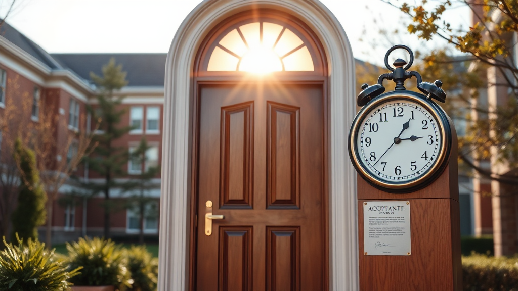 정시 충원 합격: 발표 및 등록 안내 (realistic 스타일)