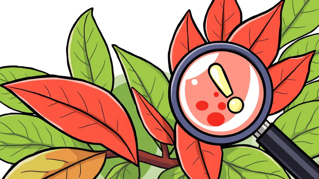 알레르기 반응과 대처법 (cartoon 스타일)