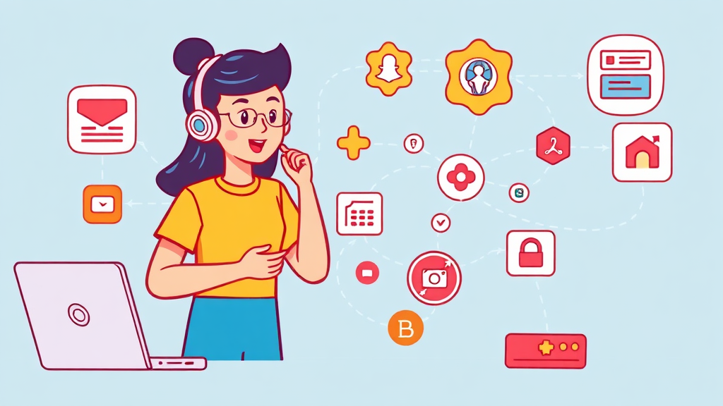 에이전트 모드의 핵심 기능과 작동 방식 (cartoon 스타일)