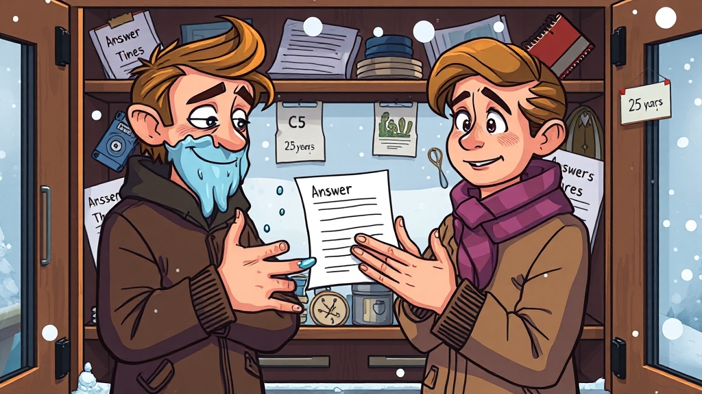 손 다한증, 얼마나 불편할까? (cartoon 스타일)