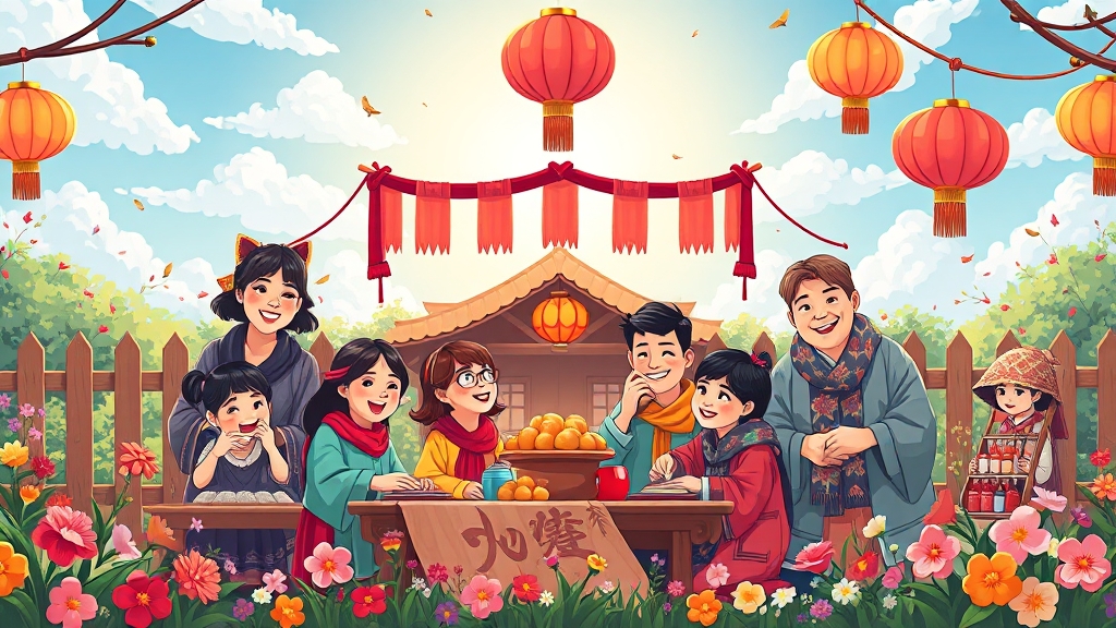 축제 100배 즐기기 위한 준비 팁 (cartoon 스타일)