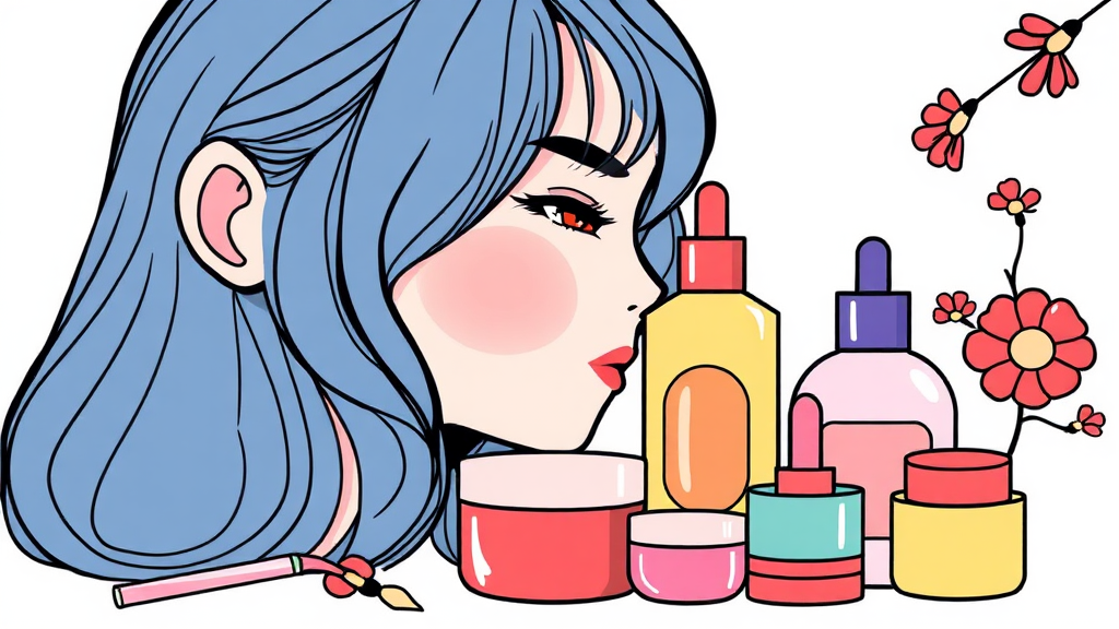 다이소 쇼핑 가이드 (illustration 스타일)