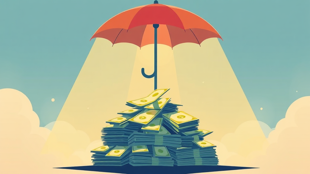 생계비 계좌란? (illustration 스타일)