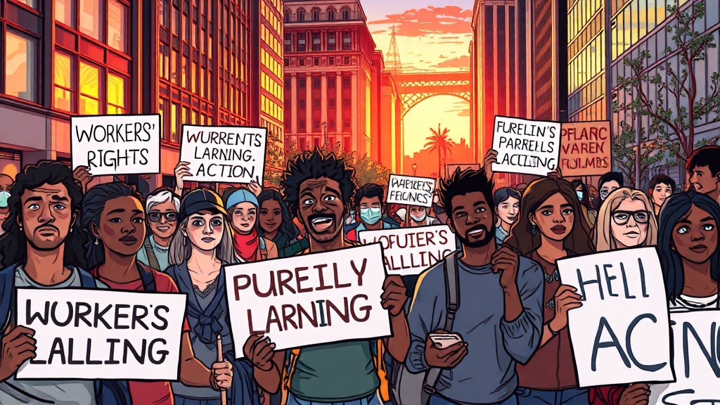 수급 중 주의사항 (cartoon 스타일)