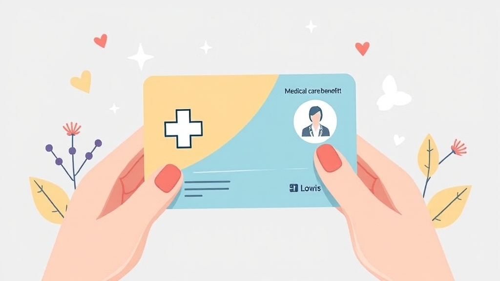 발급 절차, 어렵지 않아요! (illustration 스타일)