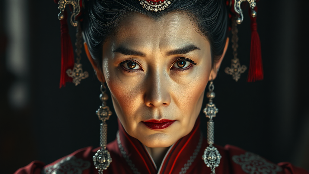 남기애, 대왕대비 한씨 완벽 변신 (realistic 스타일)