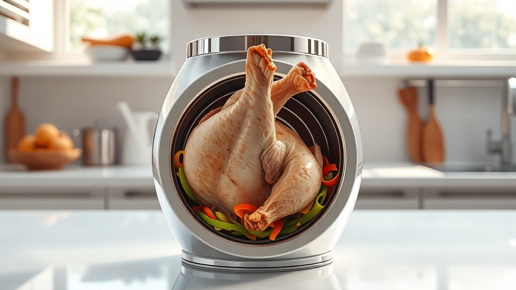 강력한 분쇄력과 처리 기술 (realistic 스타일)