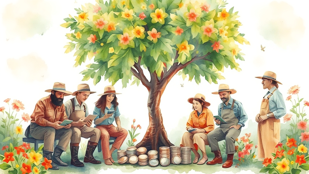 ISA 계좌 종류별 혜택 (watercolor 스타일)