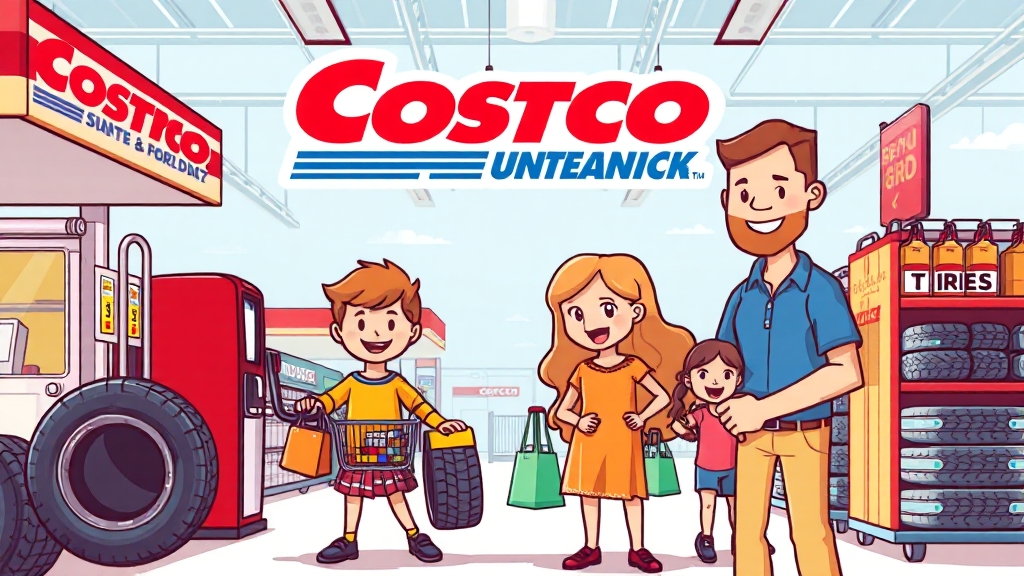 코스트코 회원 혜택 (cartoon 스타일)